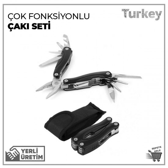 Çok Fonksiyonlu Çakı Seti